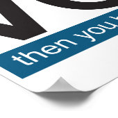 選挙ユーモアのポスタおもしろいーアートに文句を言う投票 ポスター (角)