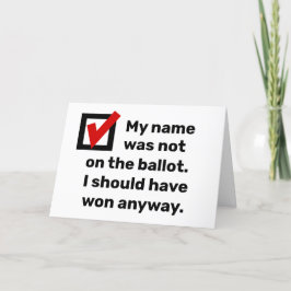 選挙ユーモア2024 カード