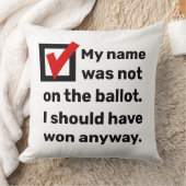 選挙ユーモア2024 クッション (ブランケット)