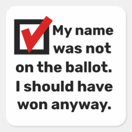 選挙ユーモア2024 スクエアシール