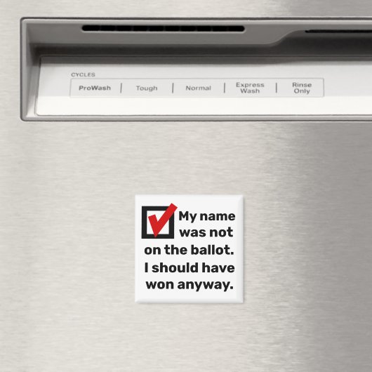 選挙ユーモア2024 マグネット (インサイチュ (食洗機))