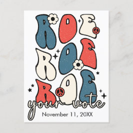 選挙人向けポストカード中絶権カスタム状はがき ポストカード