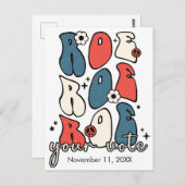 選挙人向けポストカード中絶権カスタム状はがき ポストカード (正面/裏面)