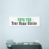 選挙候補者バナーの投票 横断幕 (トレードショー)