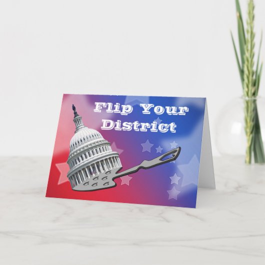 選挙区の投票を反転2026 カード (正面)