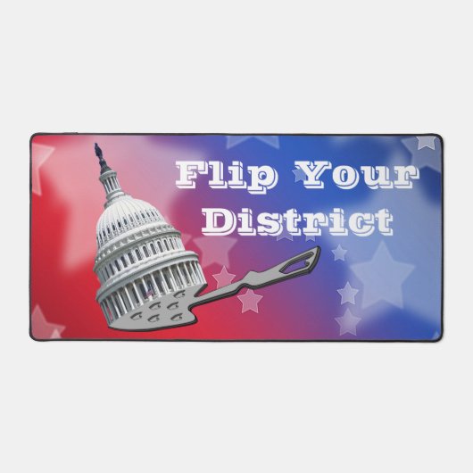 選挙区の投票を反転2026 デスクマット (正面)