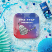 選挙区の投票を反転2026 ペーパープレート (パーティー)