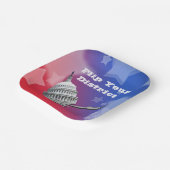 選挙区の投票を反転2026 ペーパープレート (傾斜あり)