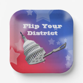 選挙区の投票を反転2026 ペーパープレート