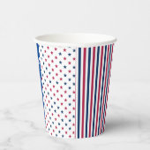 選挙夜パーティー2024赤または青の応援 紙コップ (右)