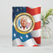 選挙大統領のお祝い 招待状 (スタンド正面)