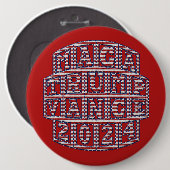 選挙大統領のトランプVance 2024 缶バッジ (正面&裏面)