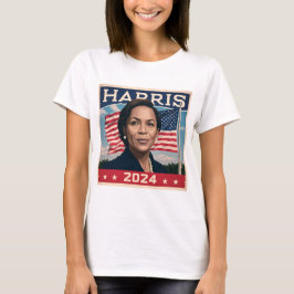 選挙大統領の2024年男女Tシャツ Tシャツ