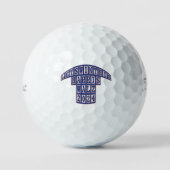 選挙大統領のHarris Walz 2024 ゴルフボール (正面)