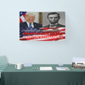 選挙干渉 横断幕 (トレードショー)