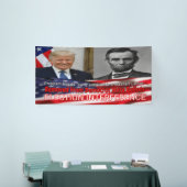 選挙干渉 横断幕 (トレードショー)