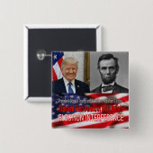 選挙干渉 缶バッジ (正面&裏面)