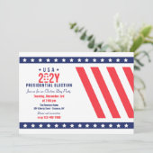 選挙日パーティー 招待状 (スタンド正面)