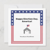 選挙日不動産仲介業者祝制民社会 (正面)