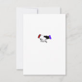 選挙日 サンキューカード (正面)