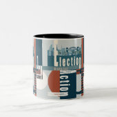選挙日 ツートーンマグカップ (中央)