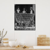 選挙権を主張する女性参政権 ポスター (キッチン)