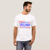 選挙用シャツ、トランプ用シャツ Tシャツ (正面フル)