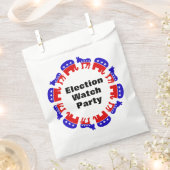 選挙監視パーティー フェイバーバッグ (クリップ留めされた状態)