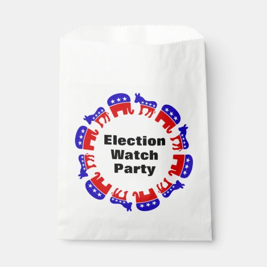 選挙監視パーティー フェイバーバッグ (正面)