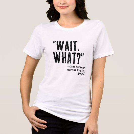 選挙翌日 トライブレンドＴシャツ (正面)