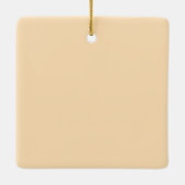 選挙運動のリボン セラミックオーナメント (裏面)