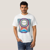 選挙運動リボン Tシャツ (正面フル)