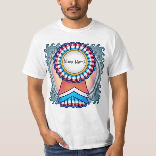 選挙運動リボン Tシャツ (正面)