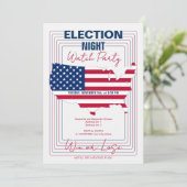 選挙運動2024選挙夜パーティー 招待状 (スタンド正面)