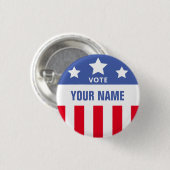 選挙選カスタム択テンプレート 缶バッジ (正面&裏面)