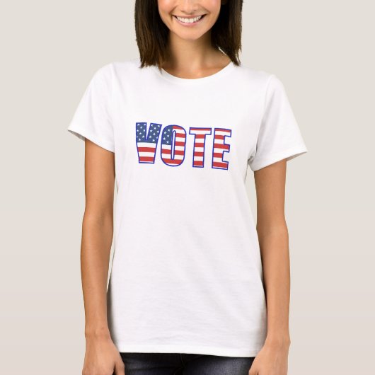 選挙選挙の政治党 Tシャツ (正面)