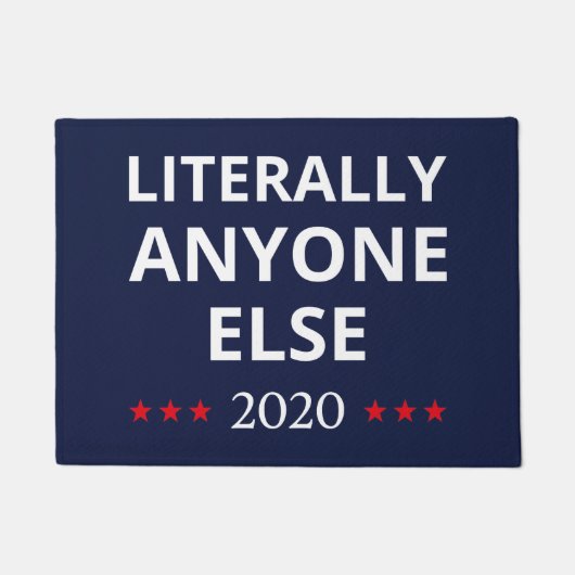 選挙2020、アンチ – トランプ – 誰でも他のII ドアマット (正面)