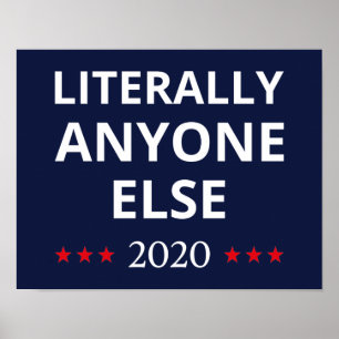 選挙2020、アンチ – トランプ – 誰でも他のII ポスター