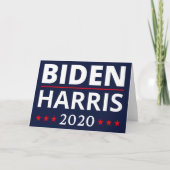 選挙2020 -バイデン氏・ハリスII カード (正面)