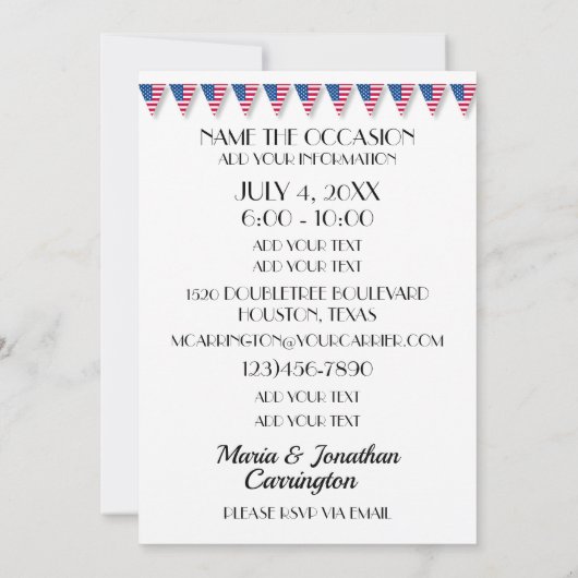 選挙2024に応える 招待状 (裏面)