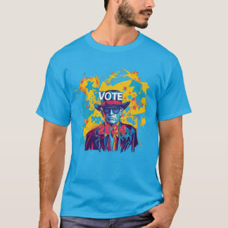 選挙2024カウボーイTシャツ Tシャツ