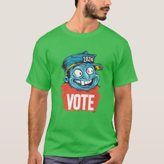 選挙2024年歯Tシャツ Tシャツ