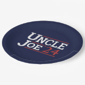 選挙2024 – 叔父ジョーI ペーパープレート (アングル)