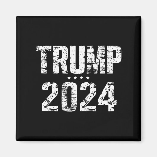 選挙 アメリカを再び偉大に トランプ 2024 マグネット (正面)