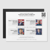 選挙 政治キャンペーン チーム 写真 スレート カード (正面/裏面)