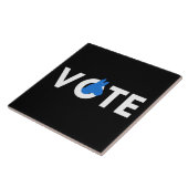 選挙 - 民主党に投票 II タイル (側面)