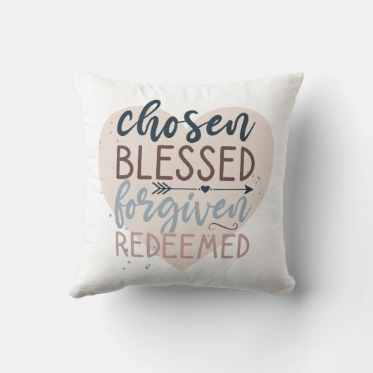 選賛美済済済済宗教引用文 クッション (裏面)