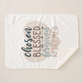 選賛美済済済済宗教引用文 シェルパブランケット (正面(横))