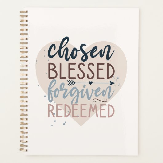 選賛美済済済済宗教引用文 プランナー手帳 (正面)