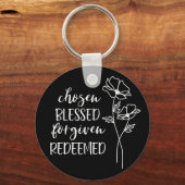 選賛美選免除 キーホルダー (正面)